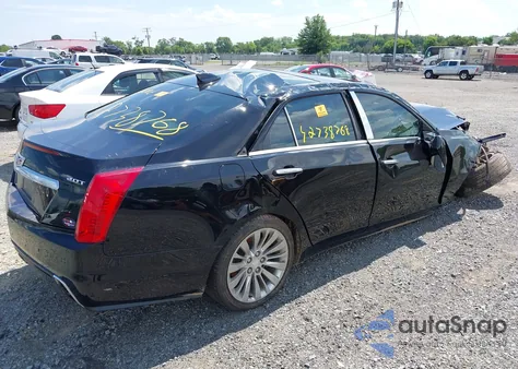 2019 Cadillac Cts Luxury из США, поврежденный, VIN 1G6AX5SX4K0100194